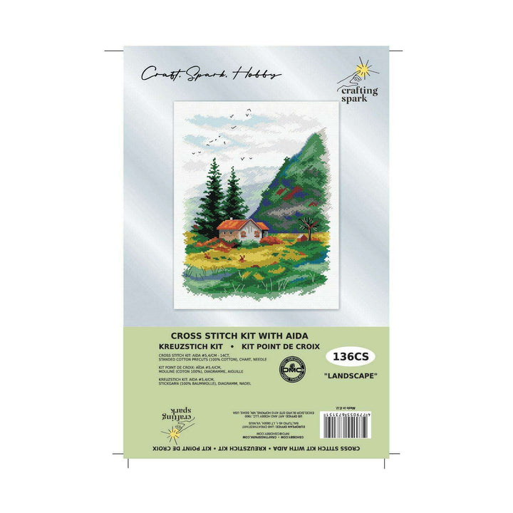 Landscape 136CS Counted Cross-Stitch Kit