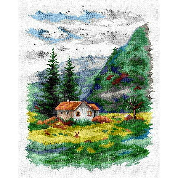 Landscape 136CS Counted Cross-Stitch Kit