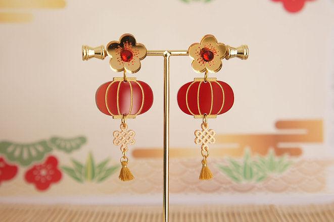 Lantern Party Earrings by LaliBlue - Quirks!