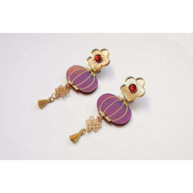 Lantern Party Earrings by LaliBlue - Quirks!