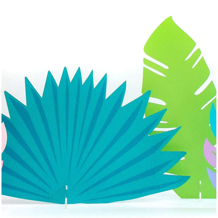 Large Acrylic Palm Leaves
