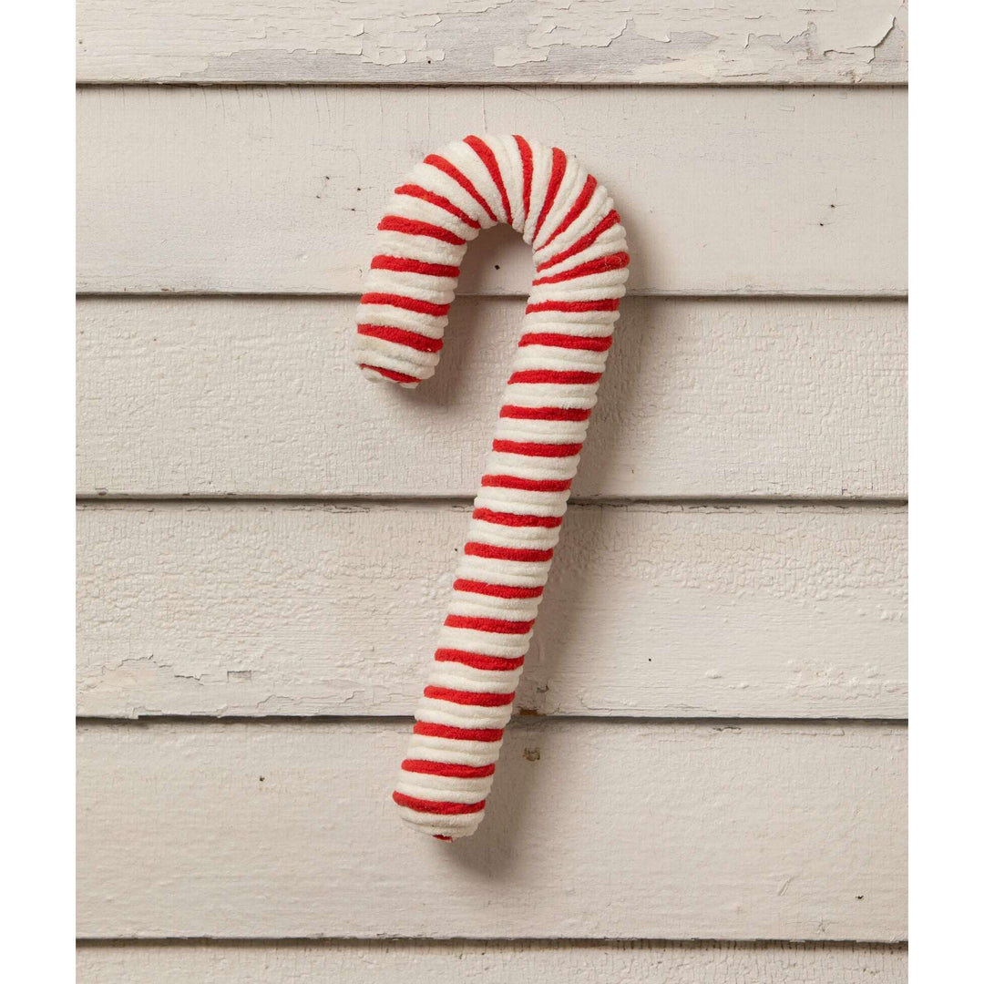 Large Chenille Candy Cane by Bethany Lowe Designs, christmas decor