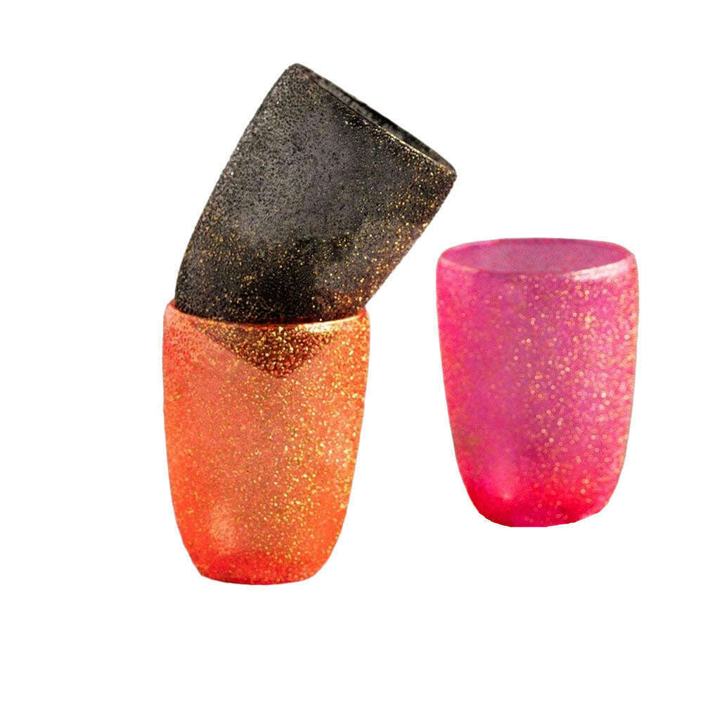 Large Halloween Sparkle Votive Set of 3 by GlitterVille