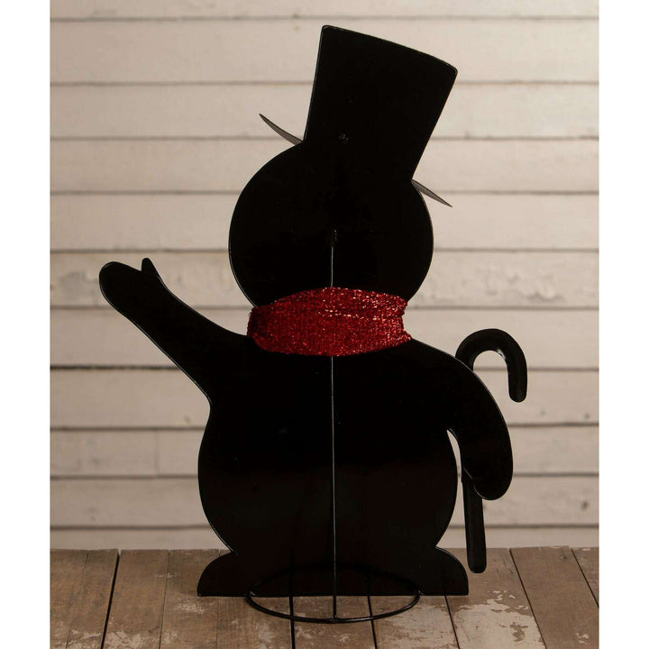 Large Jolly Tin Snowman by Bethany Lowe Designs, image 2