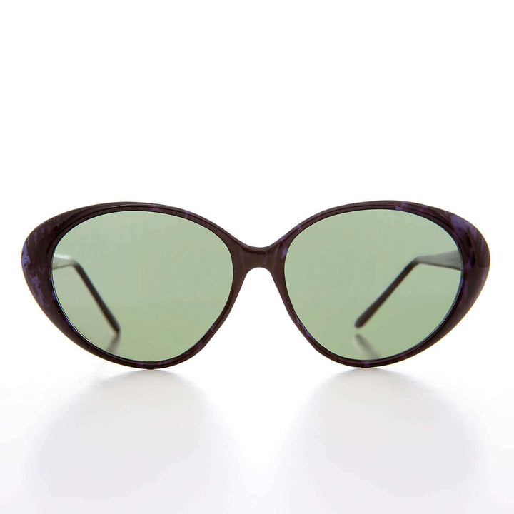 Large Oval Cat Eye Sunglass - Luxx