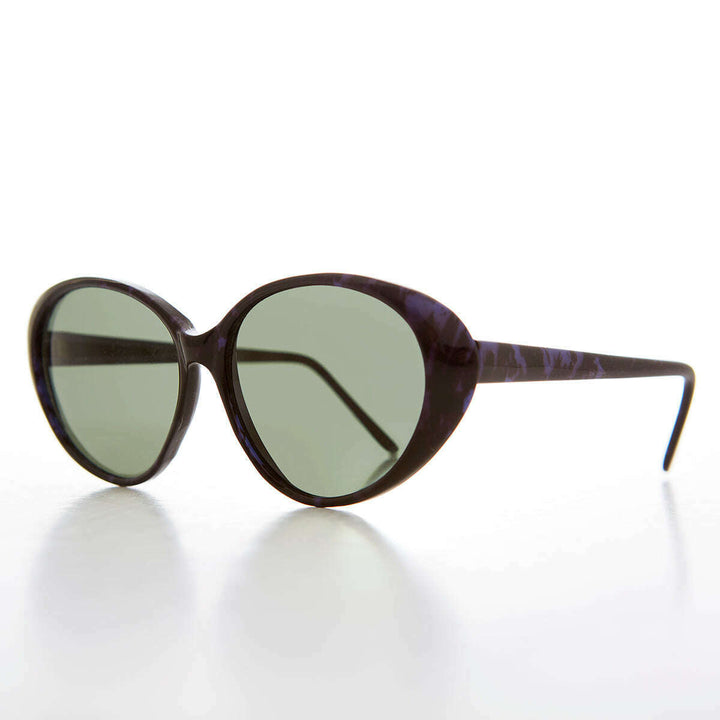 Large Oval Cat Eye Sunglass - Luxx