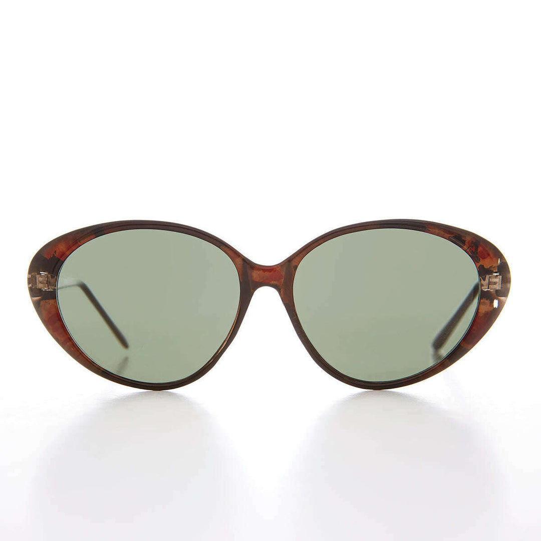 Large Oval Cat Eye Sunglass - Luxx