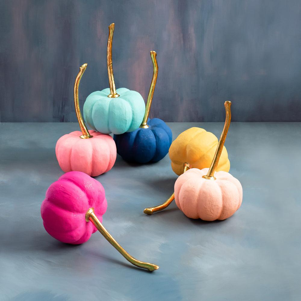 Large Rainbow Pumpkins by GlitterVille - Quirks!