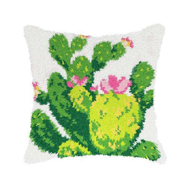 Latch hook cushion kit "Cactus" 4190