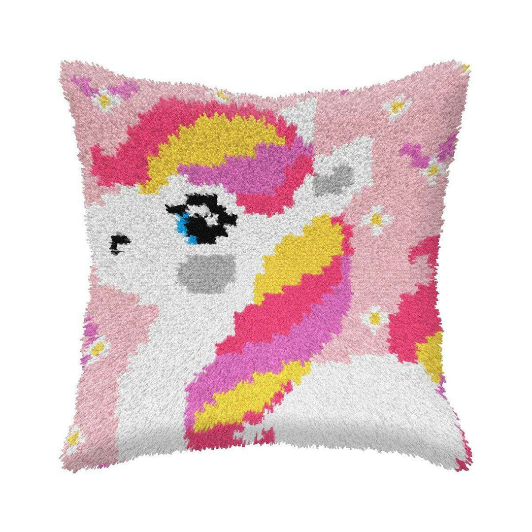 Latch-hook kit on canvas Pony 4126