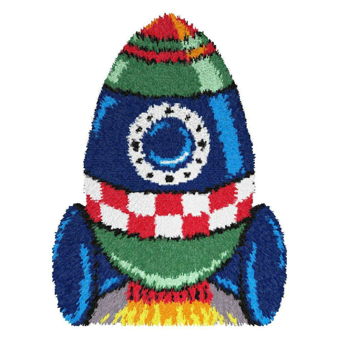 Latch hook rug kit "Spaceship" 4187