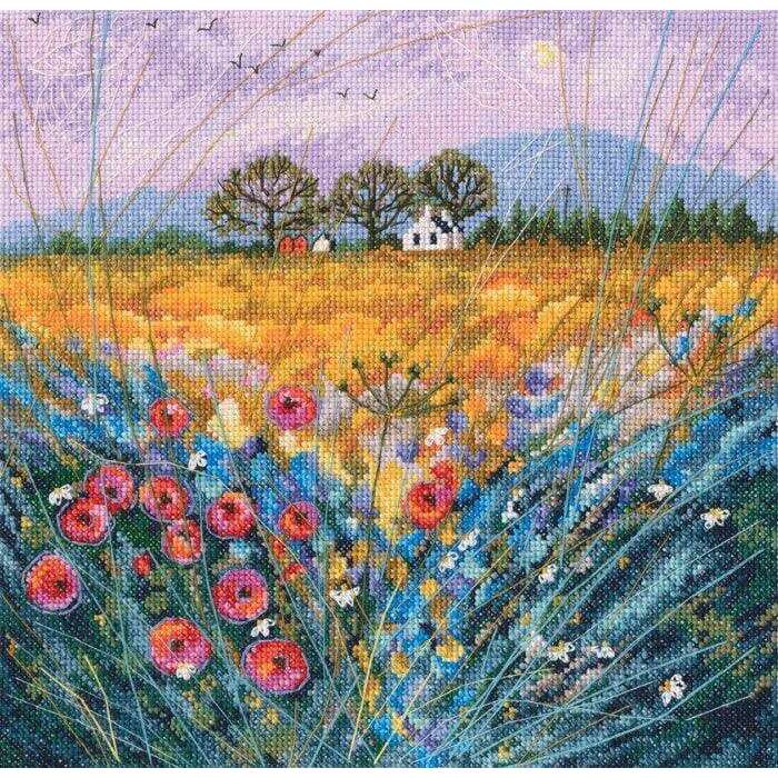 Late harvest poppies M692 Counted Cross Stitch Kit