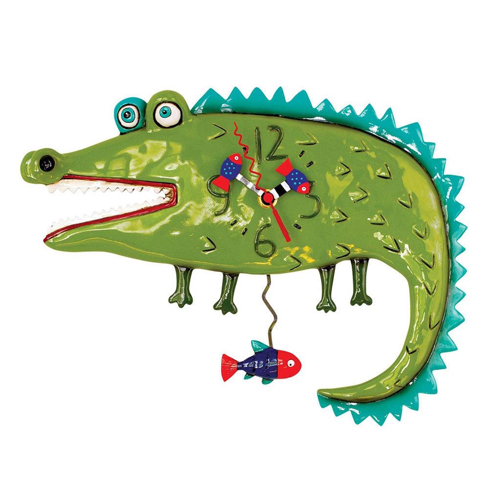 Later Gator Wall Clock by Allen Designs - Quirks!