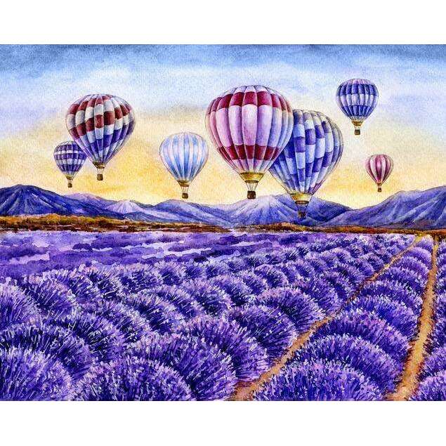 Lavender Daylight CS2586 19.7 x 15.8 inches Crafting Spark Diamond Painting Kit