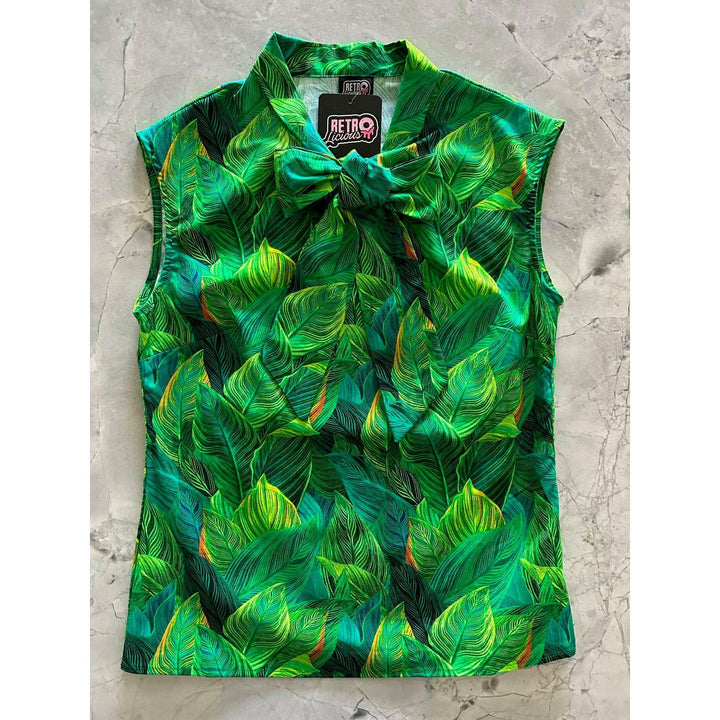 Leaves Bow Top