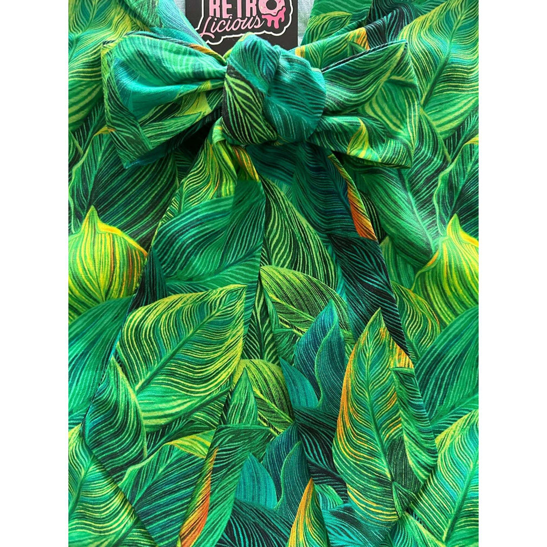 Leaves Bow Top