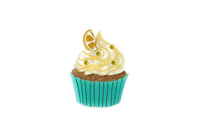 Lemon Muffin Brooch by LaliBlue - Quirks!