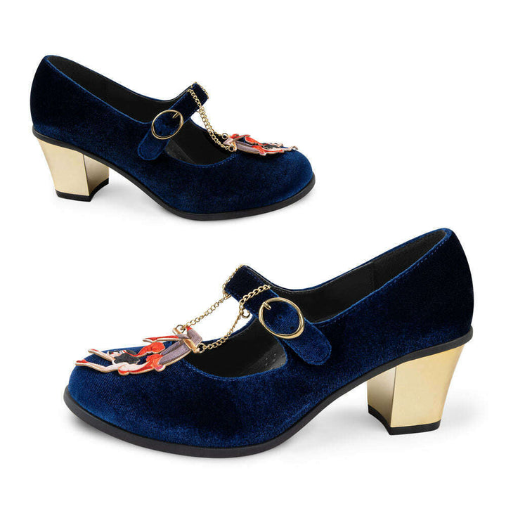 Les Dames Du Cirque Women's Mary Jane Mid Heels
