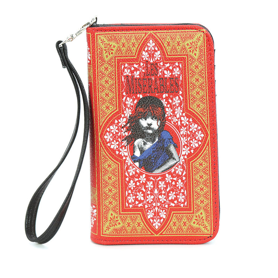 Les Miserables Book Wallet In Vinyl by Book Bags
