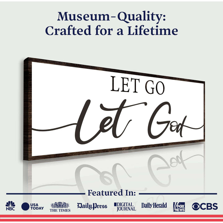 Let Go Let God Faith Sign III