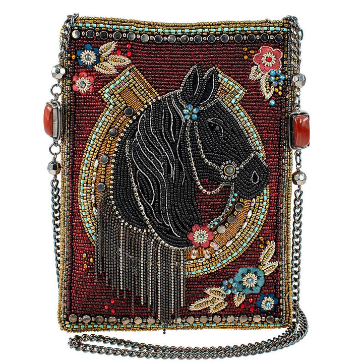 Let's Gallop Mini Crossbody Clutch by Mary Frances Image 1