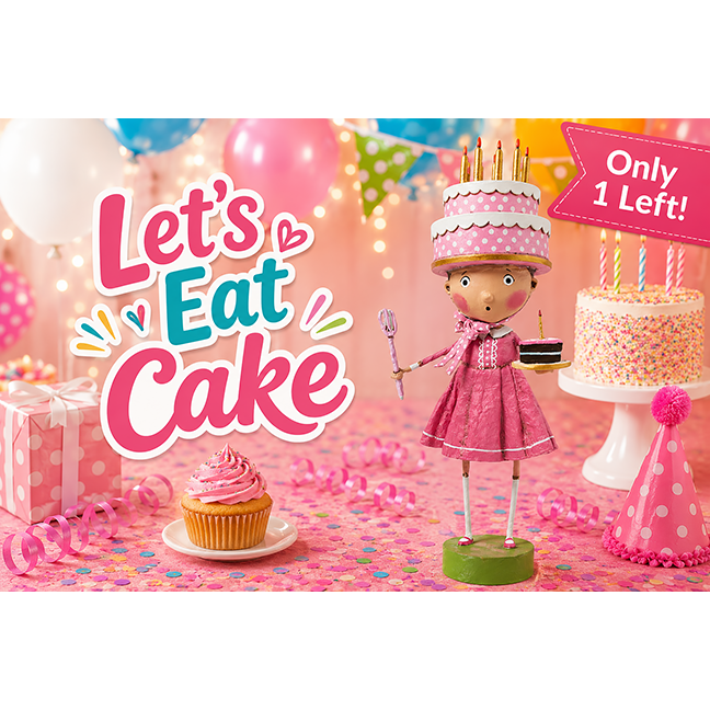 Let's Eat Cake by Lori Mitchell SHIPS DECEMBER