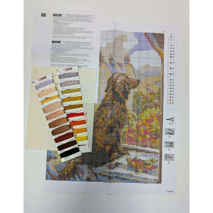 Let's go for a walk! R2256 Counted Cross Stitch Kit