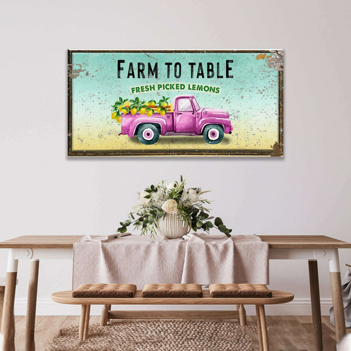 Life And Lemons Sign