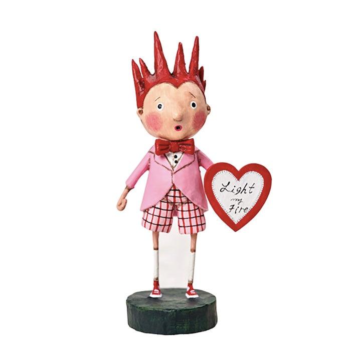 Light my Fire Valentine's Day Figurine by Lori Mitchell - Quirks!