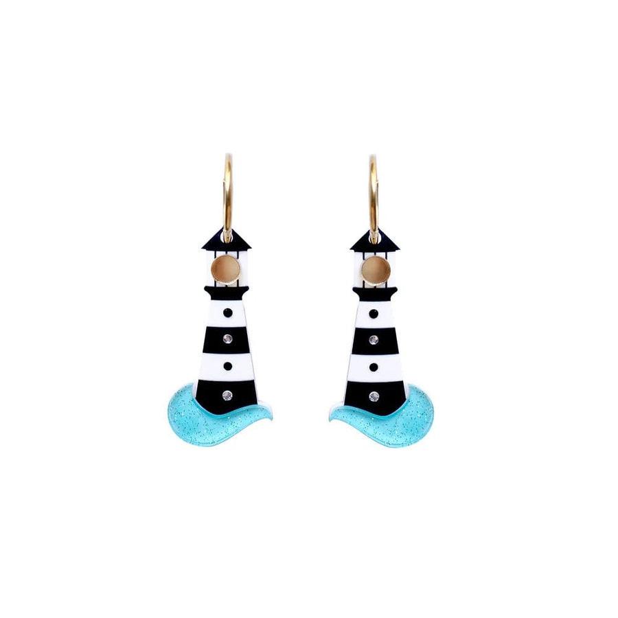 Lighthouse Earrings by LaliBlue