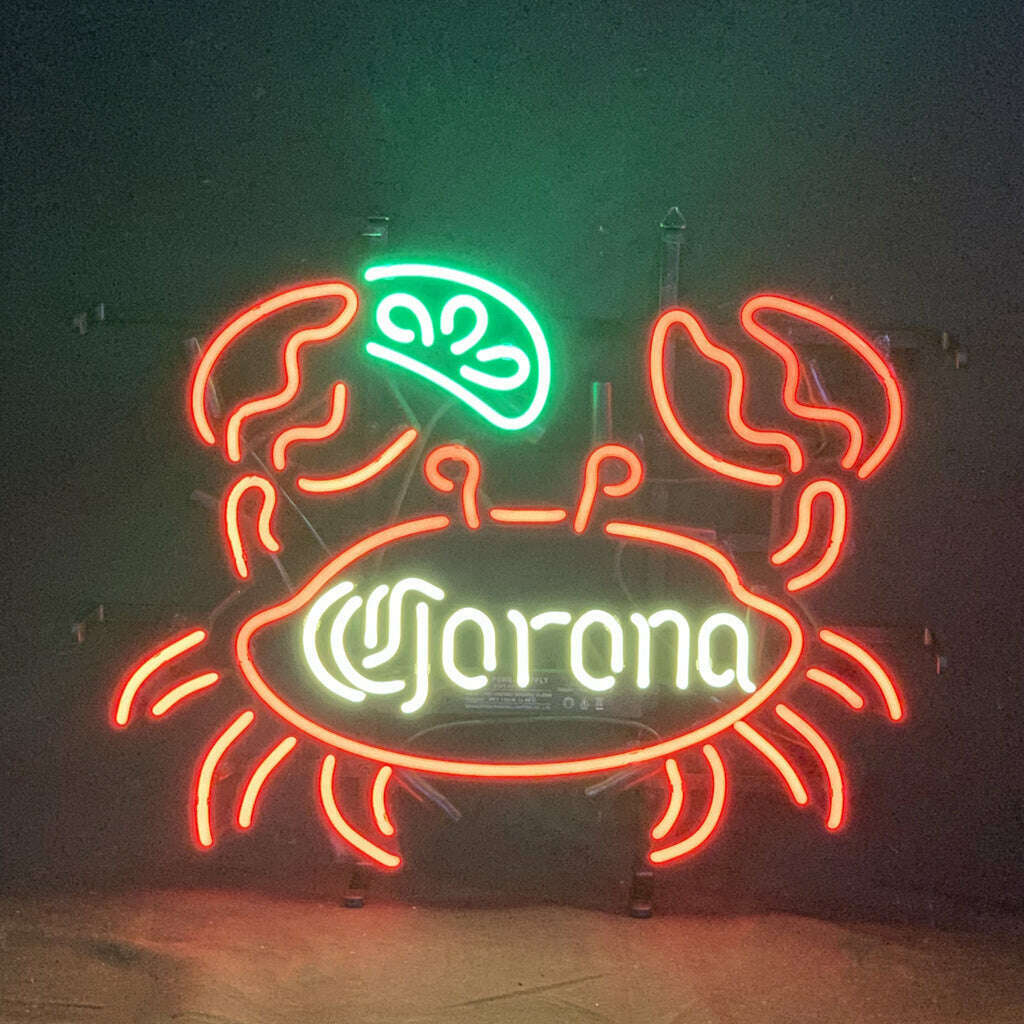 Lime Lemon Crab Corona Extra Neon Light Sign – Quirks!