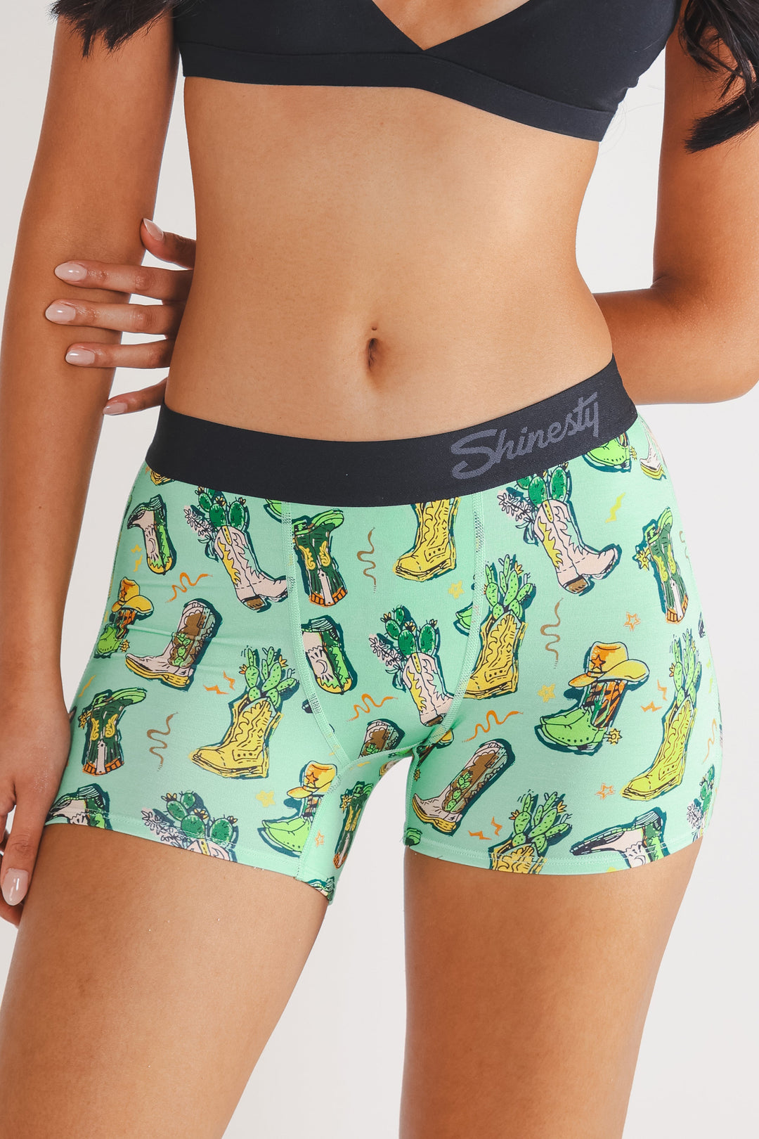 The Line Dance | Cowboy Boots Women’s Boxers