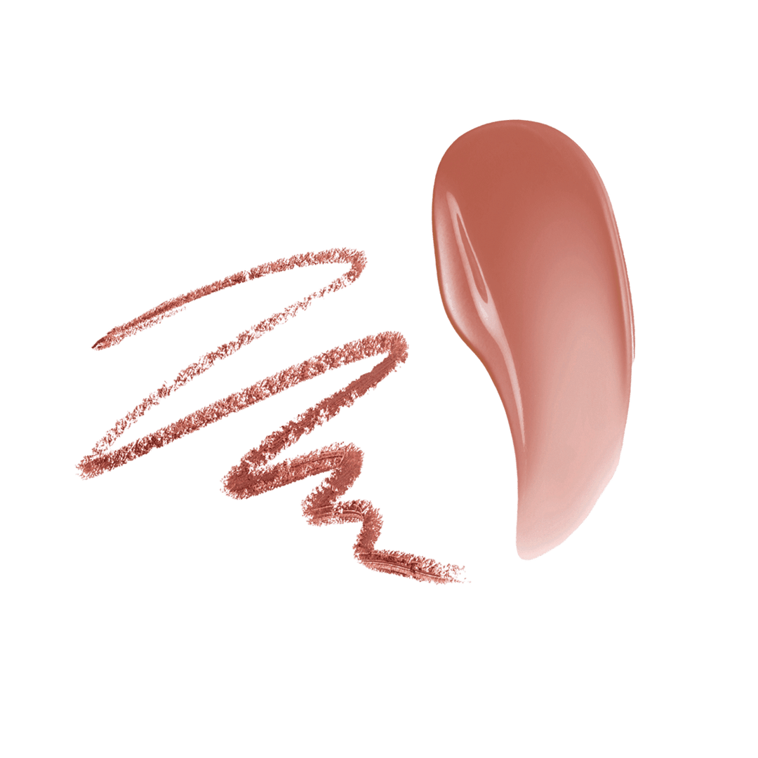 Lip Treat Duo Soft Matte Creamy Lip Liner & Nourishing Glowy Lip Balm