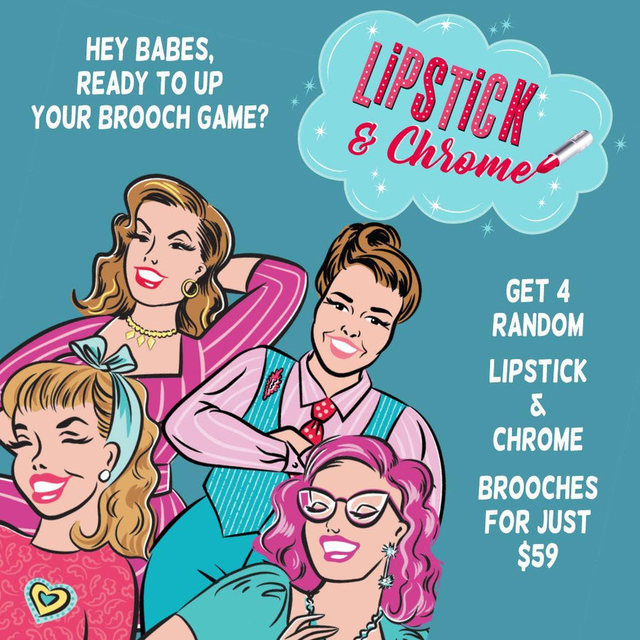 Lipstick & Chrome Blind Box 4 for $59 - Quirks!