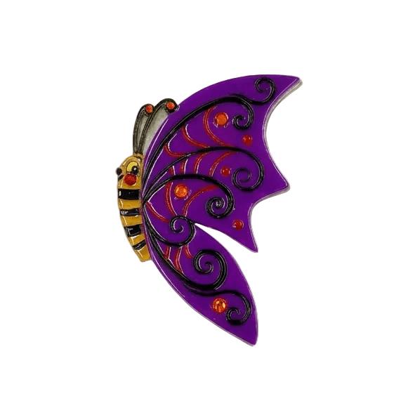Batilda Butterfly Brooch by Johanna Parker x Lipstick & Chrome – view 3