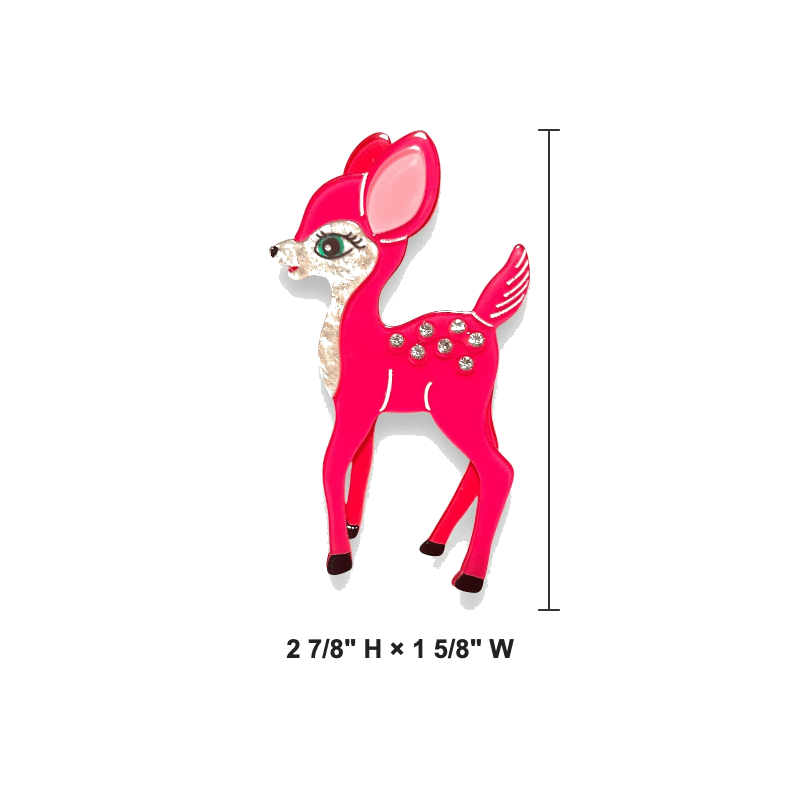Fawntasia Brooch by Lipstick & Chrome x Candy Doll Club