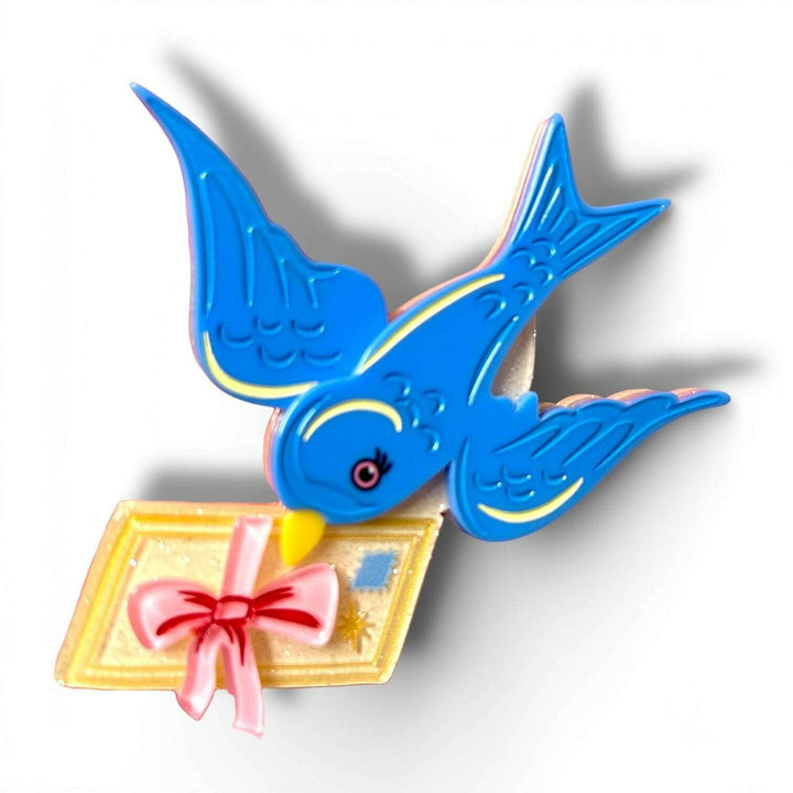 Flight of Fancy Brooch by 50's Vintage Dame x Lipstick & Chrome – view 2