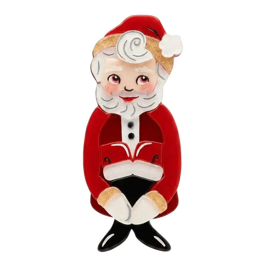 Mr. Kitschmas Brooch by 50's Vintage Dame x Lipstick & Chrome – view 2