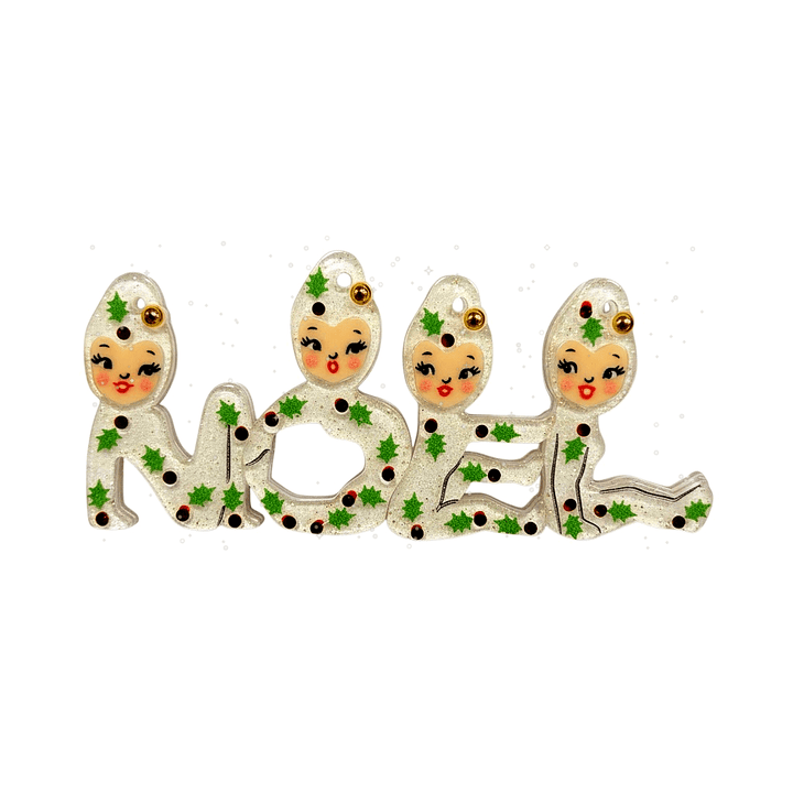 Playful Pixies NOEL Brooch by 50's Vintage Dame x Lipstick & Chrome – view 7