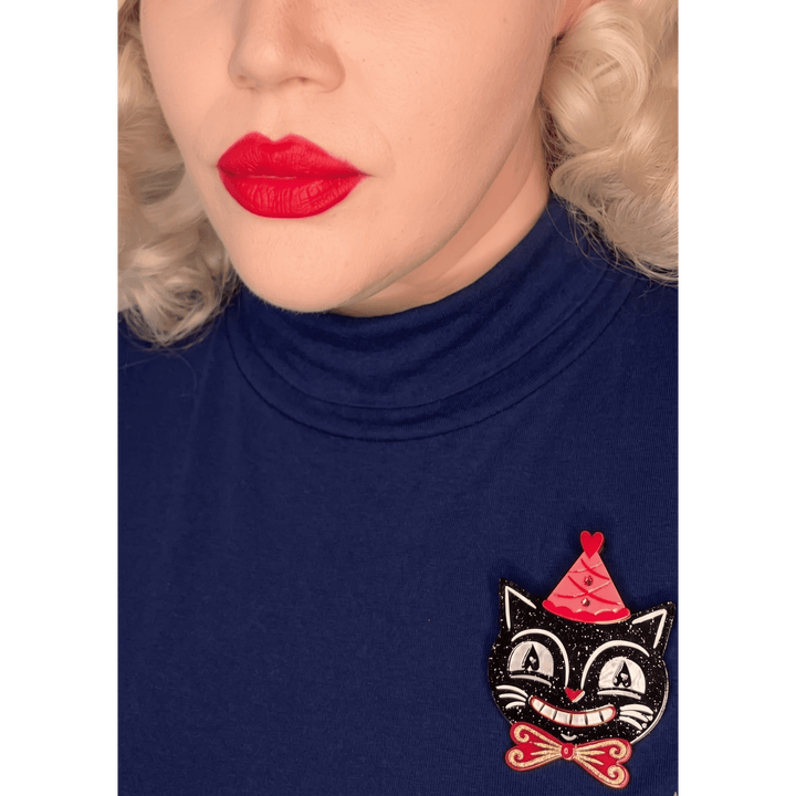 Sweetheart Jack Brooch by Johanna Parker x Lipstick & Chrome – view 3