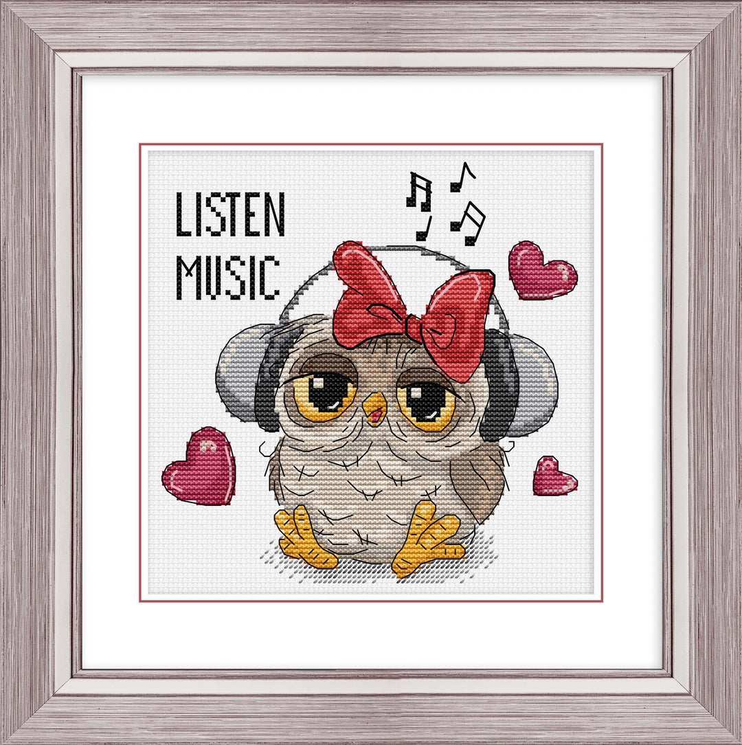 Listen Music B1402L Counted Cross-Stitch Kit