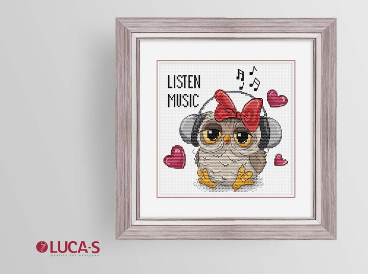 Listen Music B1402L Counted Cross-Stitch Kit