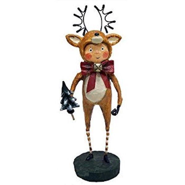 Little Dasher Reindeer Lori Mitchell Figurine - Quirks!