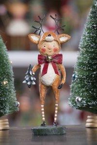 Little Dasher Reindeer Lori Mitchell Figurine - Quirks!