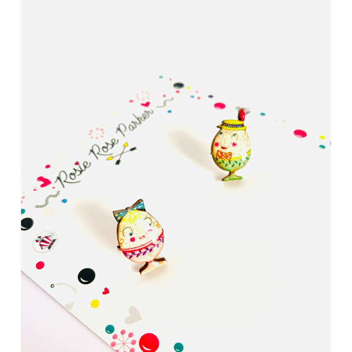 Little Easter Egg Studs by Rosie Rose Parker
