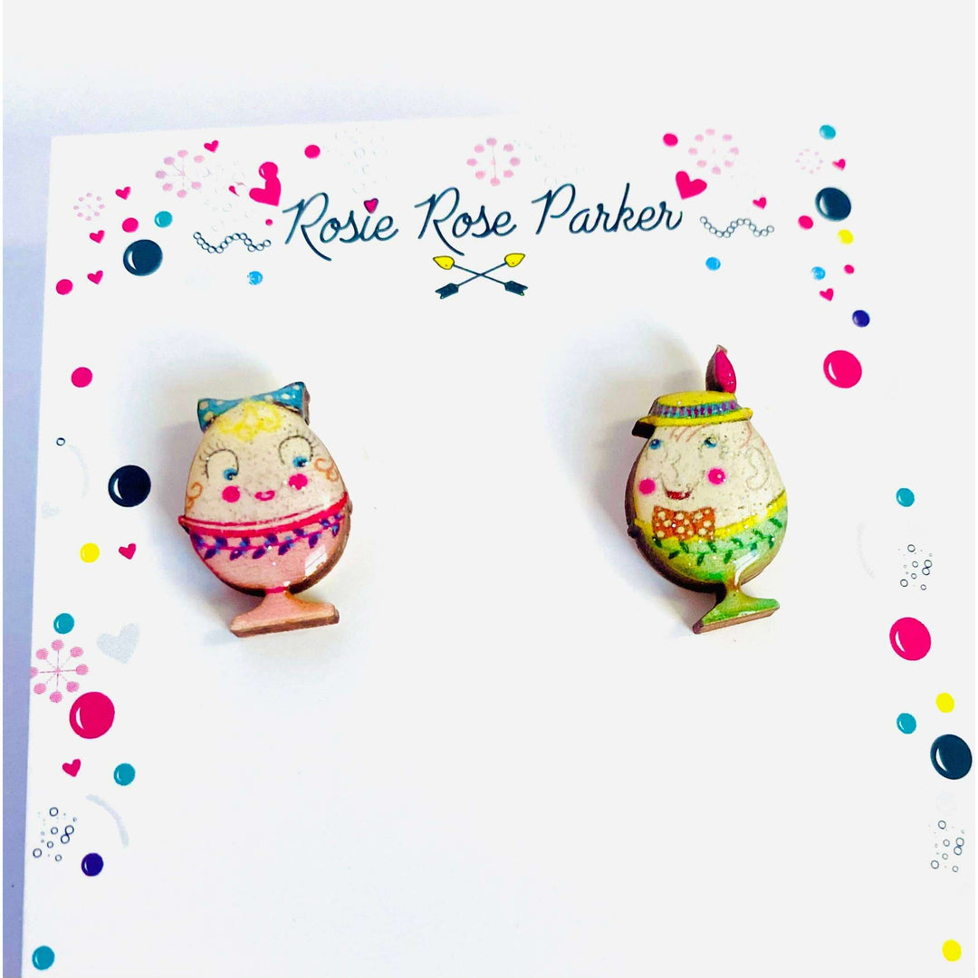 Little Easter Egg Studs by Rosie Rose Parker