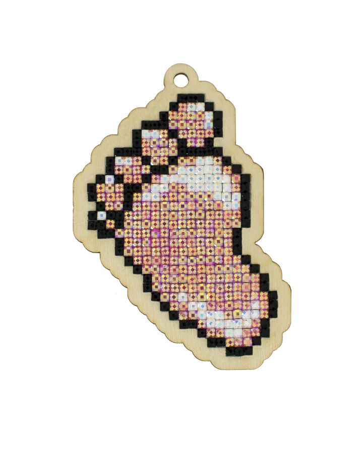 Little Girl WWP437 Diamond Painting on Plywood Kit