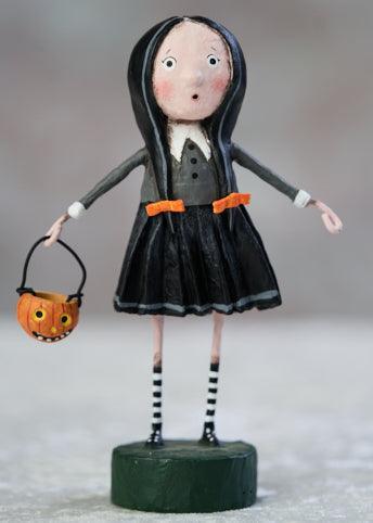 Little Goth Girl Halloween Figurine by Lori Mitchell - Quirks!