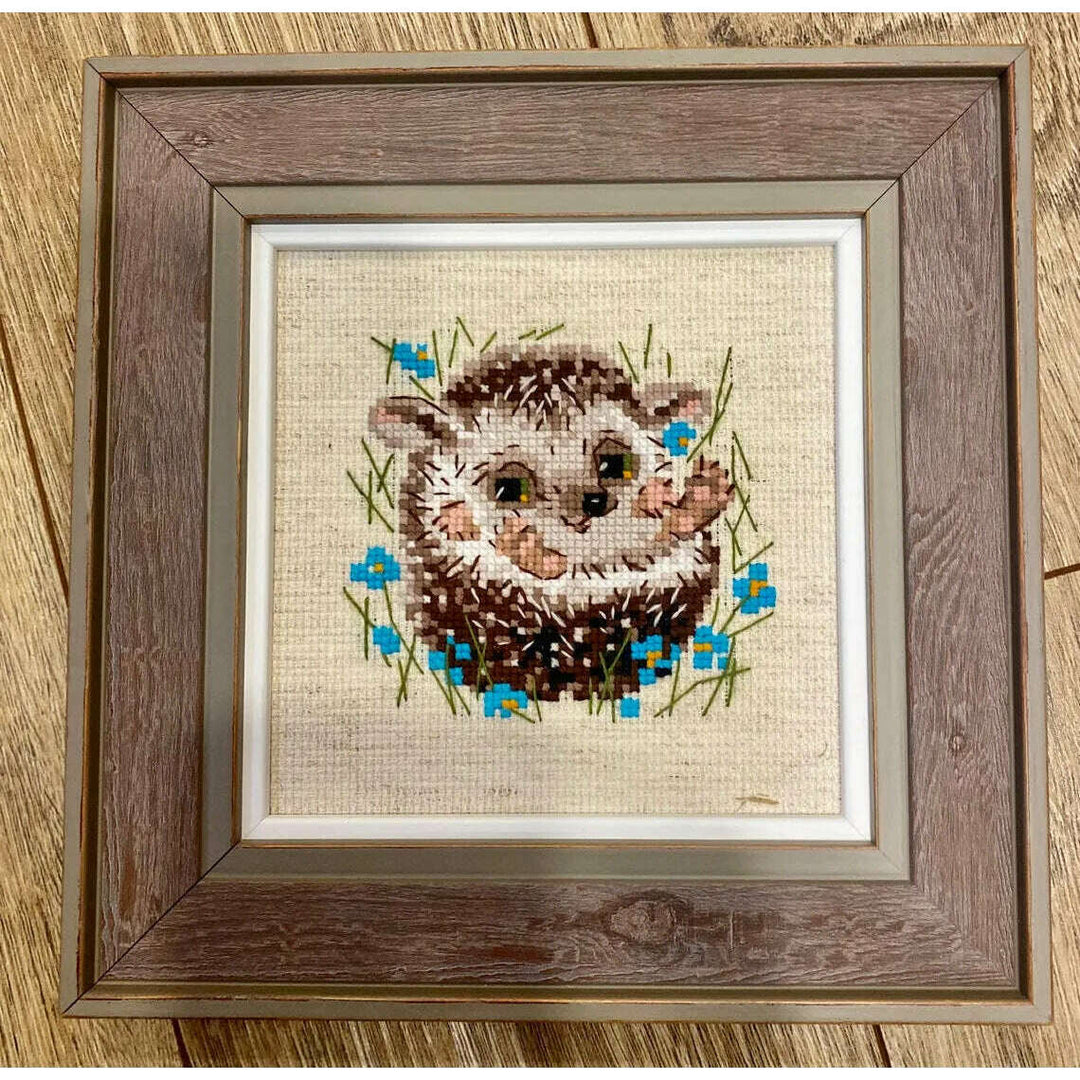 Little Hedgehog R1753 Counted Cross Stitch Kit