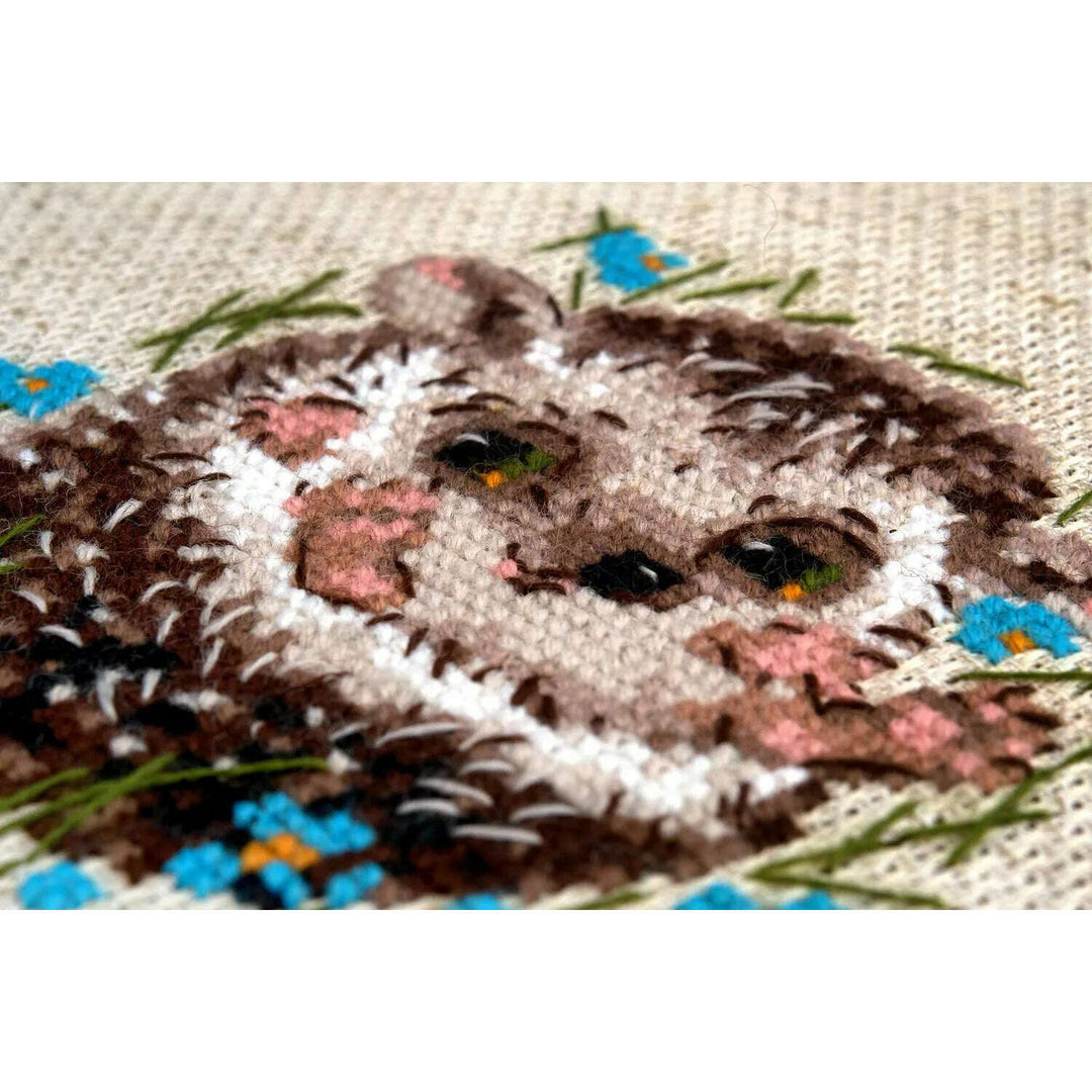 Little Hedgehog R1753 Counted Cross Stitch Kit